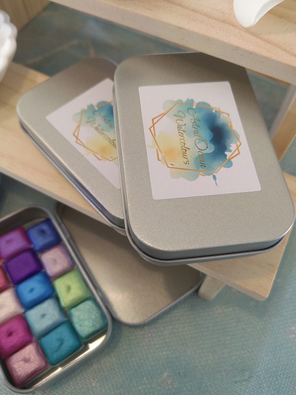 Paint Metal Tin Container (Small)