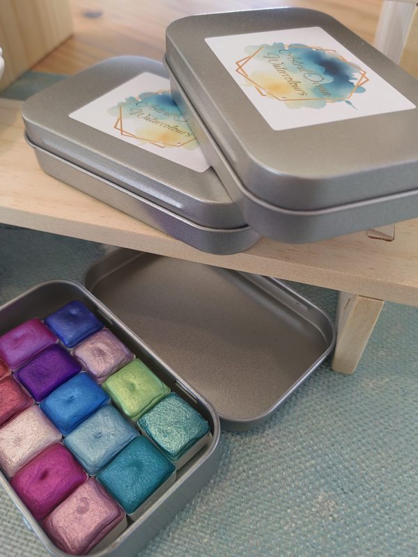 Paint Metal Tin Container (Small)