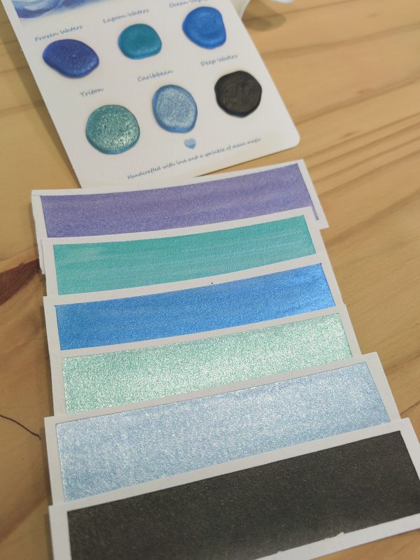 Blue Ocean Dot Card