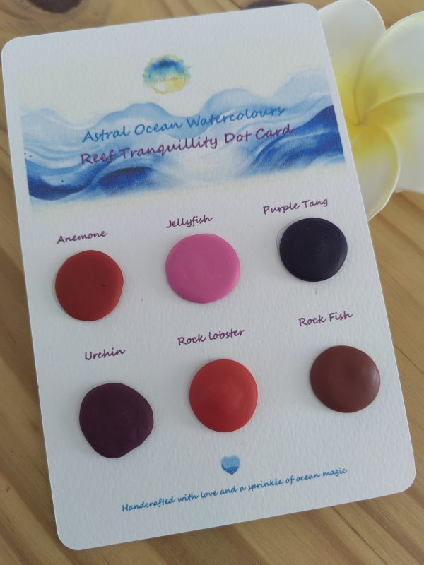 Reef Tranquillity Dot Card
