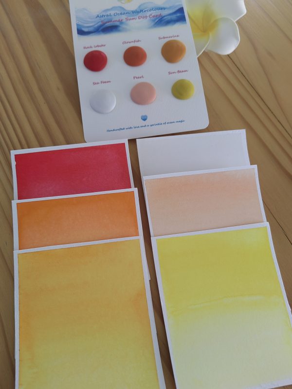 Summer Sun Dot Card